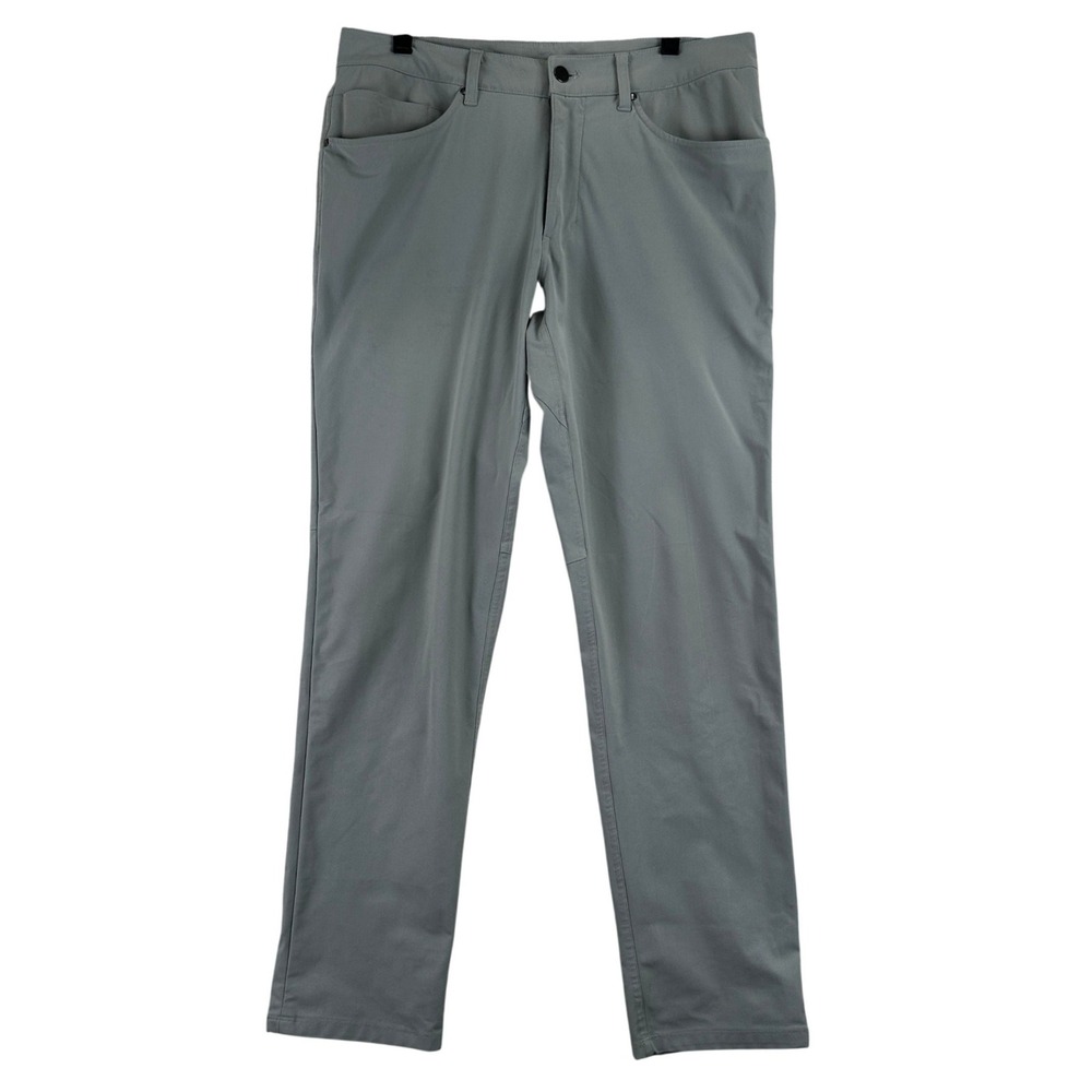 Lululemon ABC Pant Classic Men 32 Grey Warpstreme‎ Commuter Gorpcore